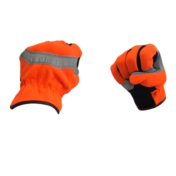 PAKNADA Cotton Reflector Work Gloves 3Pairs Heavy Duty, Durable Comfortable Fit - Picture 5 of 7